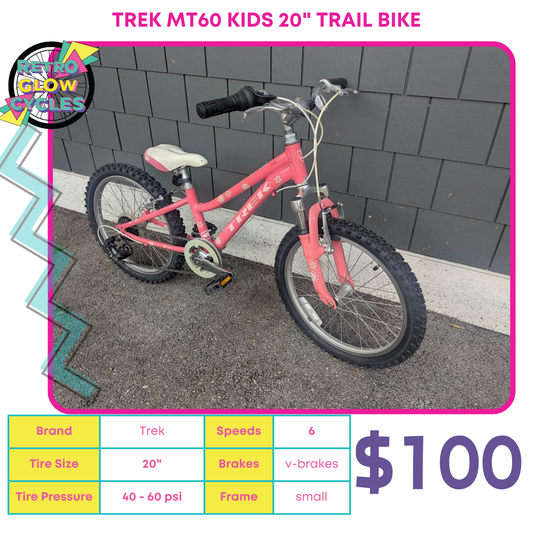 Trek MT60 Kids 20" Trail Bike