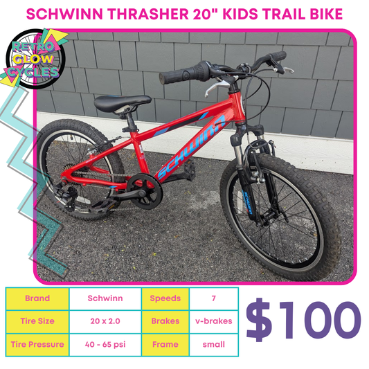 Schwinn Thrasher 20" Kids Trial Bike