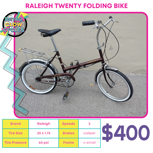Raleigh Twenty Folding Bike