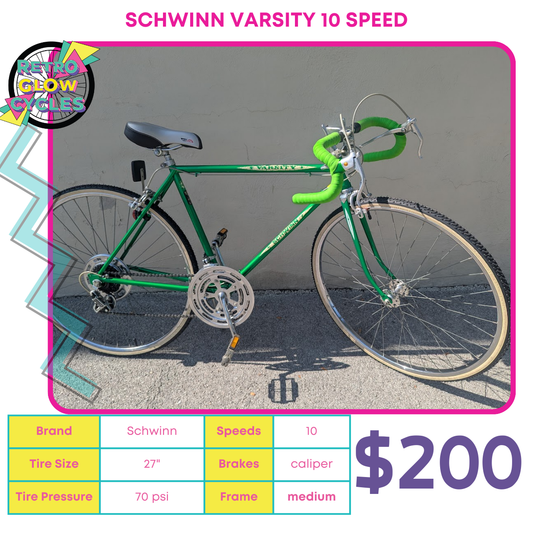 Schwinn Varsity 10 Speed!